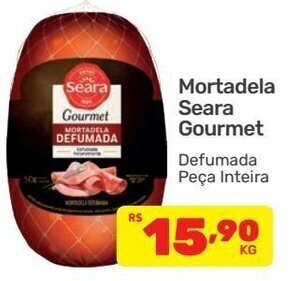 Supermercados Condor Mortadela Seara Gourmet 1kg oferta