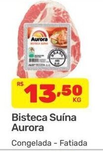 Supermercados Condor Bisteca Suina Aurora 1kg oferta