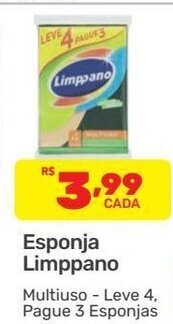 Supermercados Condor Esponja Limppano oferta