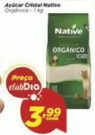 Dia Acucar Cristal Native 1kg oferta