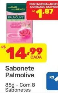 Supermercados Condor Sabonete Palmolive 85g oferta