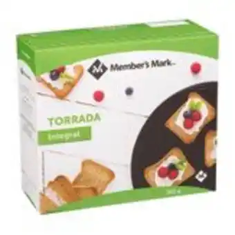 Sam's Club Torrada integral member's mark caixa 300gr oferta