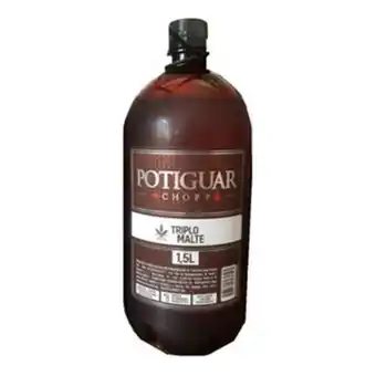 Barracão Supermercado Chopp potiguar triplo malte 1,5l oferta