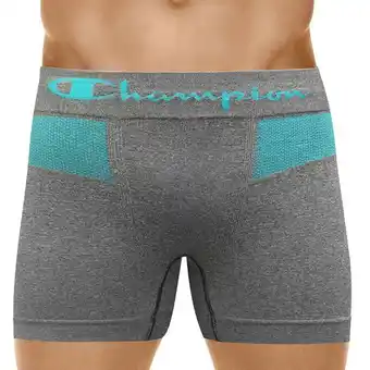 Cueca boxer champion sem costura 2834 p mescla