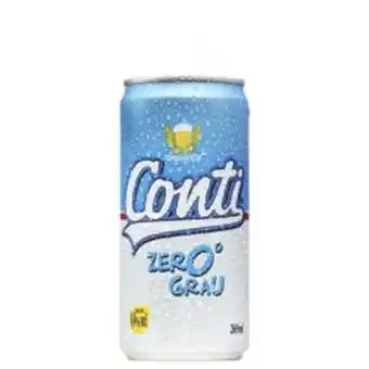 Santo Supermercados Cerveja conti zero grau lata 269ml oferta
