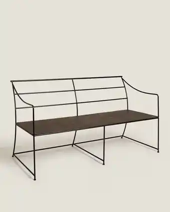 ZARA HOME Banco de metal oferta