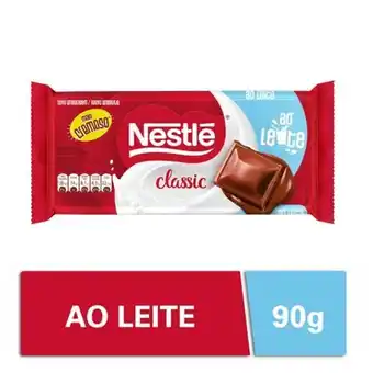 São Roque Supermercados Chocolate nestlé classic ao leite 90g oferta