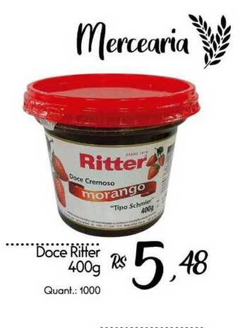 Giassi Supermercados Doce Ritter 400g oferta