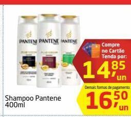 Tenda Atacado Shampoo pantene 400 ml oferta