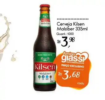 Giassi Supermercados Cerveja Kilsen Malziber 335ml oferta