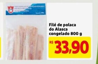File de polaca do Alasca congelado 800g