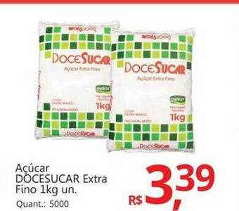Supermercados Koch Açucar docesucar extra fino oferta