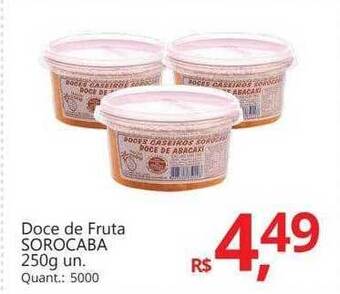 Supermercados Koch Doce de fruta sorocaba oferta