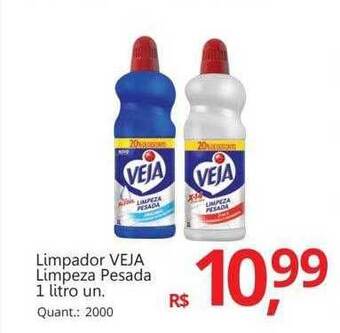 Limpador veja limpeza pesada
