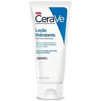 Loção hidratante cerave para pele seca e extra - 200ml