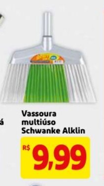 Vassoura multiuso Schwanke Alklin