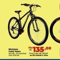 Lojas Becker Bicicleta oferta