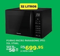 DB Supermercados Forno microondas panasonic 32l oferta
