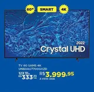 DB Supermercados Smart tv samsung 60" 4k oferta