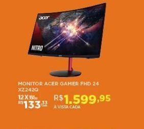 DB Supermercados Monitor acer gamer fhd 24 oferta