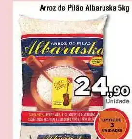 Copercana Arroz De Pilão Albaruska 5kg oferta