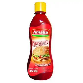 San Michel Supermercados Catchup santa amália tradicional embalagem 400g oferta