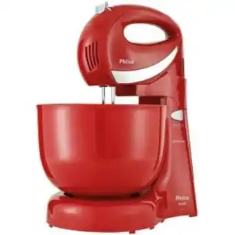 Batedeira philco paris 350 w, 4 litros, vermelha - 110 volts