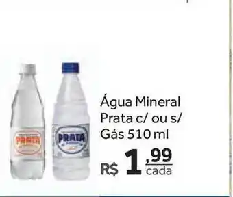 Verdemar Supermercado água Mineral Prata C Ou S Gás 510ml oferta