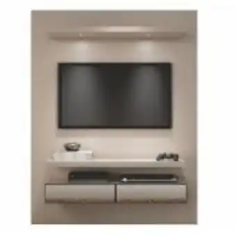 Ferreira Costa Painel para tv 55" mdf 2 gavetas 140x180 cm fendi fosco - dalla... oferta