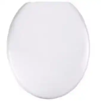 Assento sanitário oval almofadado universal branco 