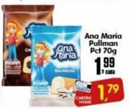 Higa's Supermercado Ana Maria Pullman Pct 70g oferta