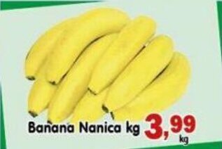 Higa's Supermercado Banana Nanica 1kg oferta
