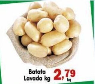 Higa's Supermercado Batata Lavada 1kg oferta