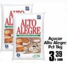 Higa's Supermercado Acucar Alto Alegre pct 1kg oferta