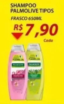 Assaí Atacadista Shampoo Palmolive tipos 650ml oferta