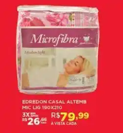 DB Supermercados Edredom casal altemburg 190x210 oferta