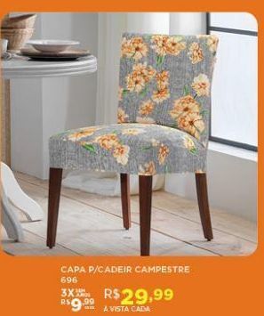 DB Supermercados Capa p/cadeira campestre oferta