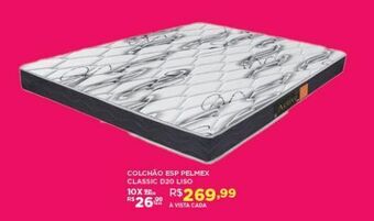 DB Supermercados Colchão esp pelmex classic d20 liso oferta