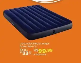 DB Supermercados Colchão inflavel intex dura bem cs oferta