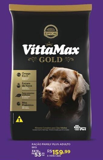 DB Supermercados Ração para cães vittamax oferta