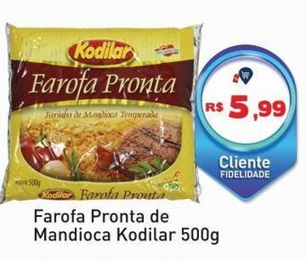 Tonin Superatacado Farofa pronta de mandioca kodilar 500g oferta