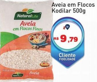 Tonin Superatacado Aveia em flocos kodilar 500g oferta