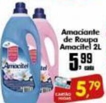 Higa's Supermercado Amaciante de roupa Amacitel 2L oferta