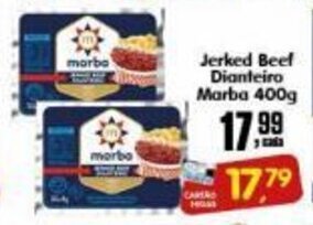 Higa's Supermercado Jerked Beef Dianteiro Marba 400g oferta