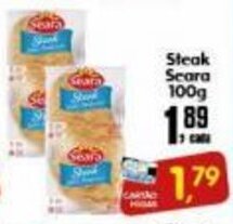 Higa's Supermercado Steak Seara 100g oferta