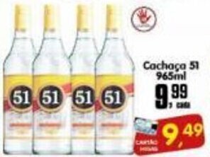 Higa's Supermercado Cachaca 51 965ml oferta