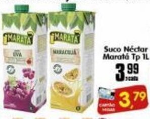 Higa's Supermercado Suco Nectar Marata Tp 1L oferta