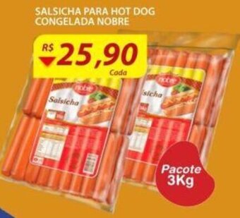 Assaí Atacadista Salsicha Para Hot Dog Congelada Nobre 3kg oferta