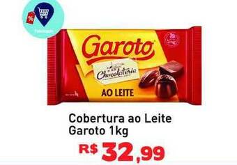 Tonin Superatacado Cobertura Ao Leite Garoto 1kg oferta