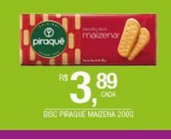 DB Supermercados Biscoito piraquê maizena 200g oferta
